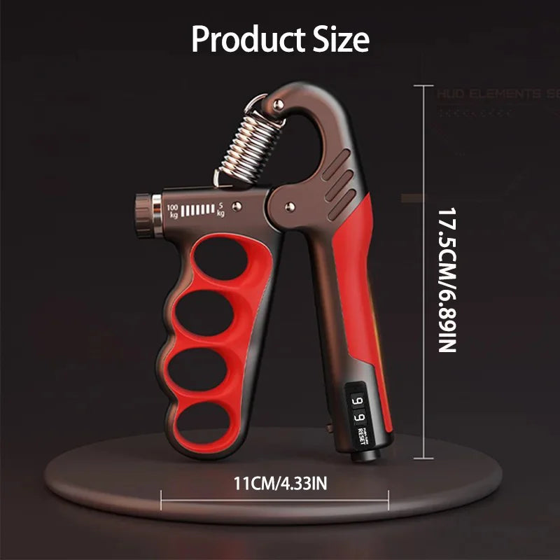 Adjustable Grip Strengthener for Muscle Recovery and Hand Exercise - Available in 5-60/100/150Kg