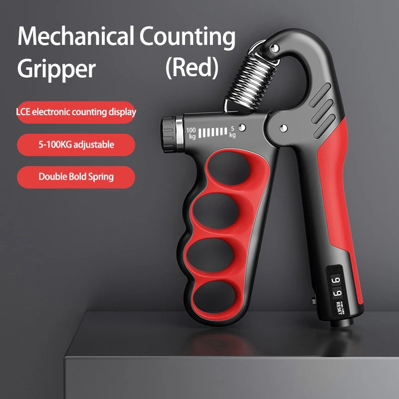 Adjustable Grip Strengthener for Muscle Recovery and Hand Exercise - Available in 5-60/100/150Kg