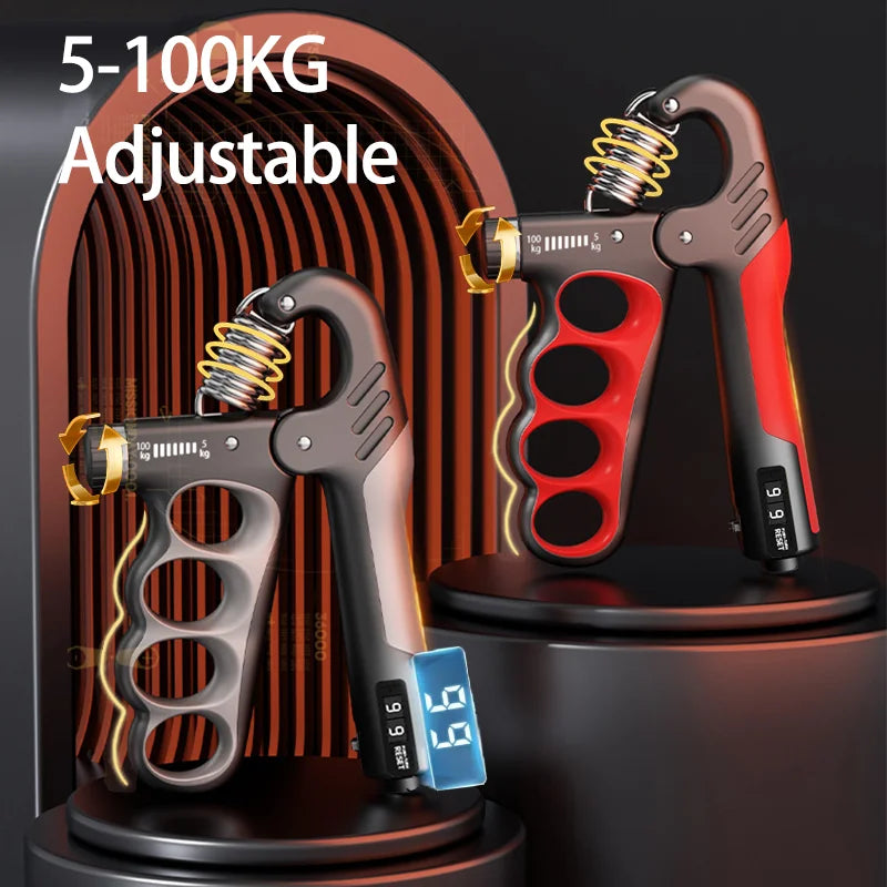 Adjustable Grip Strengthener for Muscle Recovery and Hand Exercise - Available in 5-60/100/150Kg