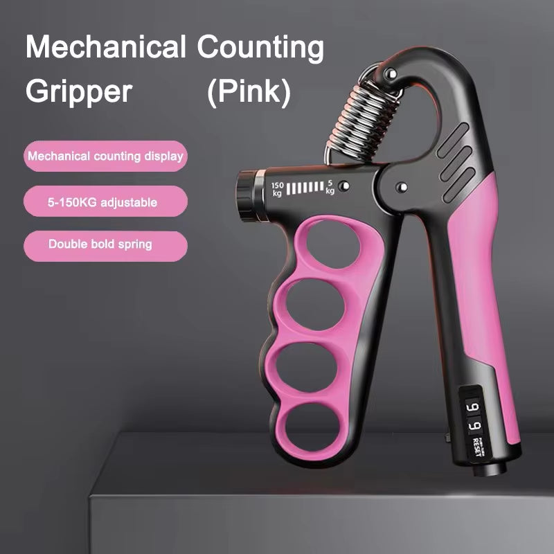 Adjustable Grip Strengthener for Muscle Recovery and Hand Exercise - Available in 5-60/100/150Kg